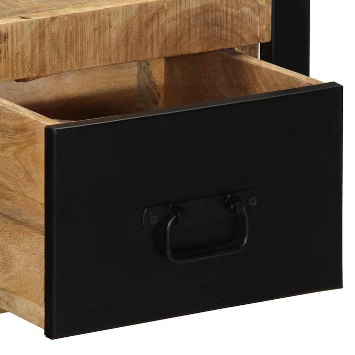 Noptiere 2 buc 40x35x25 cm lemn masiv de mango - WALTI WALTI