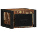 Noptiere 2 buc multicolore 40x35x25 cm lemn masiv recuperat - WALTI WALTI