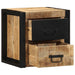 Noptiere 2 buc 40x35x40 cm lemn masiv de mango - WALTI WALTI