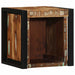 Noptiere 2 buc multicolore 40x35x40 cm lemn masiv recuperat - WALTI WALTI