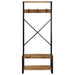 Suport pentru haine 80x40x190 cm lemn masiv de mango - WALTI WALTI