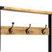 Suport pentru haine 80x40x190 cm lemn masiv de mango - WALTI WALTI