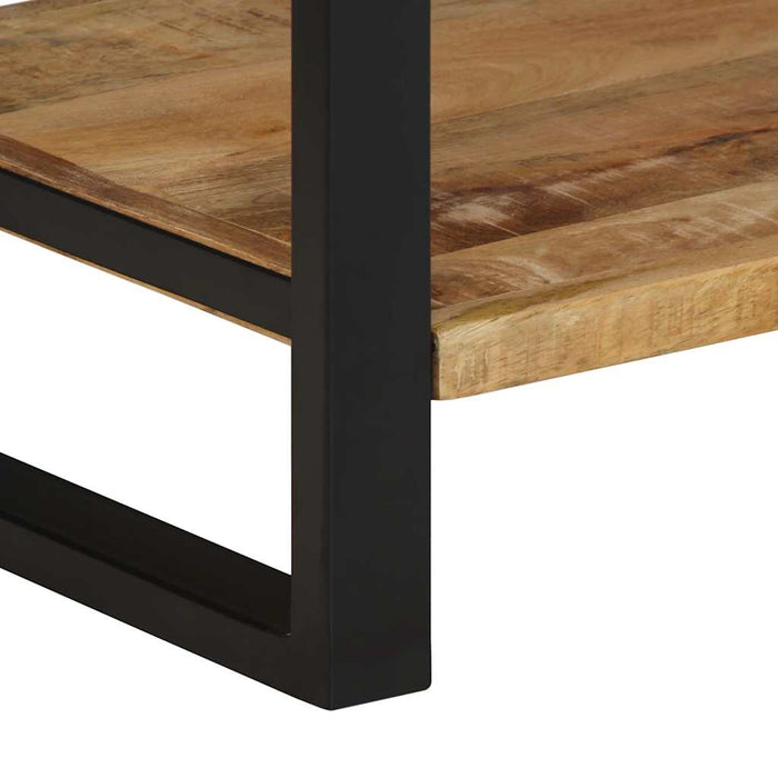 Suport pentru haine 80x40x190 cm lemn masiv de mango - WALTI WALTI