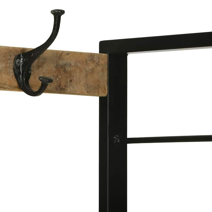 Răchită cu sertar Maro 110 x 40 x 185 cm Lemn masiv de mango - WALTI WALTI