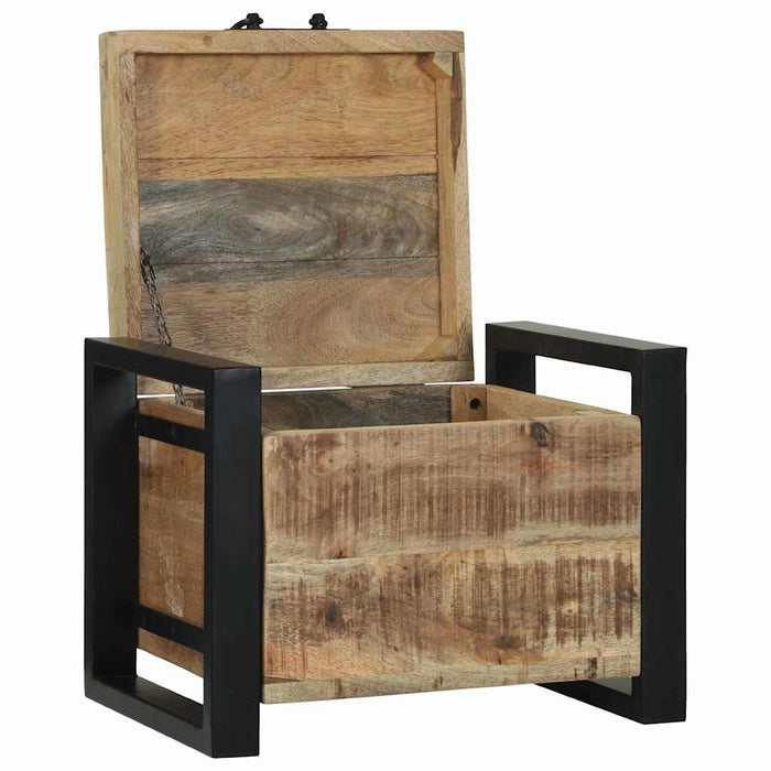Cufere de Depozitare Maro 40 x 30 x 30 cm Lemn masiv de mango - WALTI WALTI