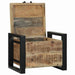 Cufere de Depozitare Maro 40 x 30 x 30 cm Lemn masiv de mango - WALTI WALTI
