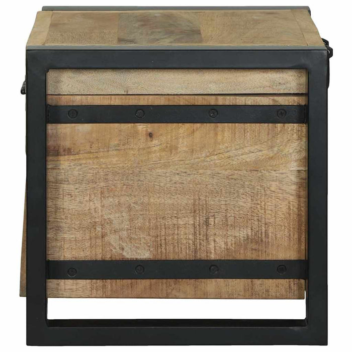 Cufere de Depozitare Maro 40 x 30 x 30 cm Lemn masiv de mango - WALTI WALTI