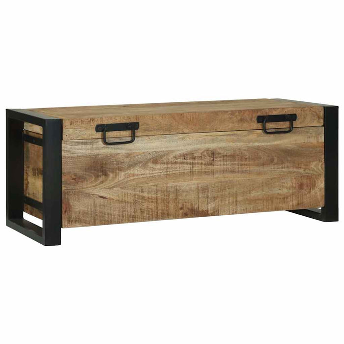 Cufere de Depozitare Maro 80 x 30 x 30 cm Lemn masiv de mango WALTI