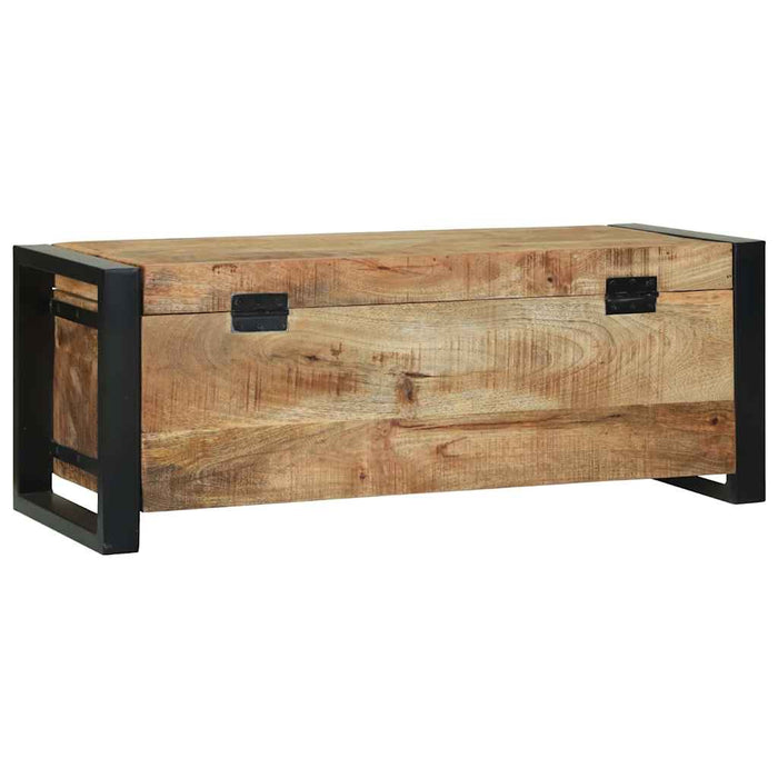 Cufere de Depozitare Maro 80 x 30 x 30 cm Lemn masiv de mango WALTI