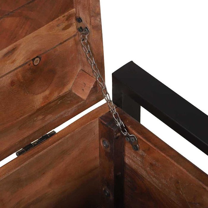 Lade de Depozitare Maro 80 x 30 x 30 cm Lemn masiv recuperat - WALTI WALTI