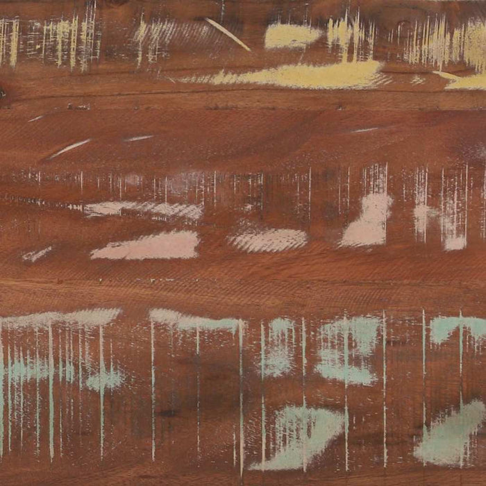 Bancă Multicolour 100 x 35 x 45 cm Lemn masiv recuperat - WALTI WALTI