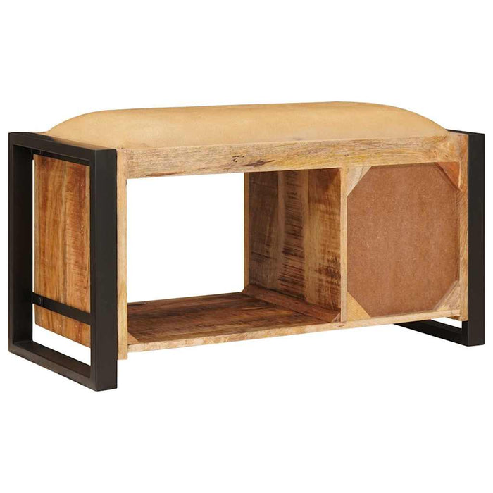 Bancă de depozitare Maro 80 x 35 x 40 cm Lemn masiv de mango - WALTI WALTI