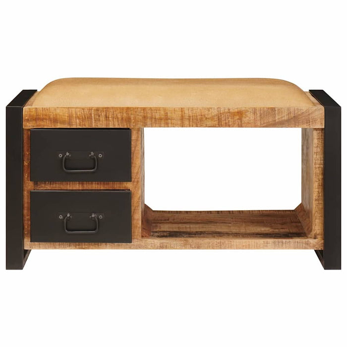 Bancă de depozitare Maro 80 x 35 x 40 cm Lemn masiv de mango - WALTI WALTI