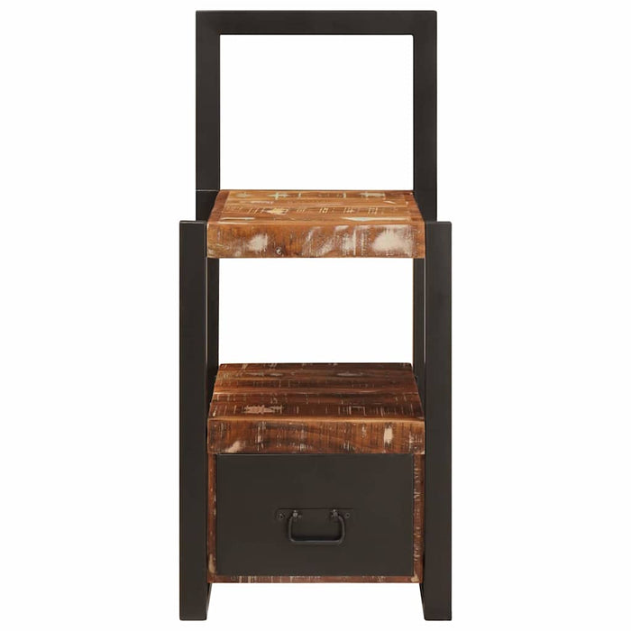 Suport pentru Haine cu sertar Multicolour Lemn masiv recuperat - WALTI WALTI