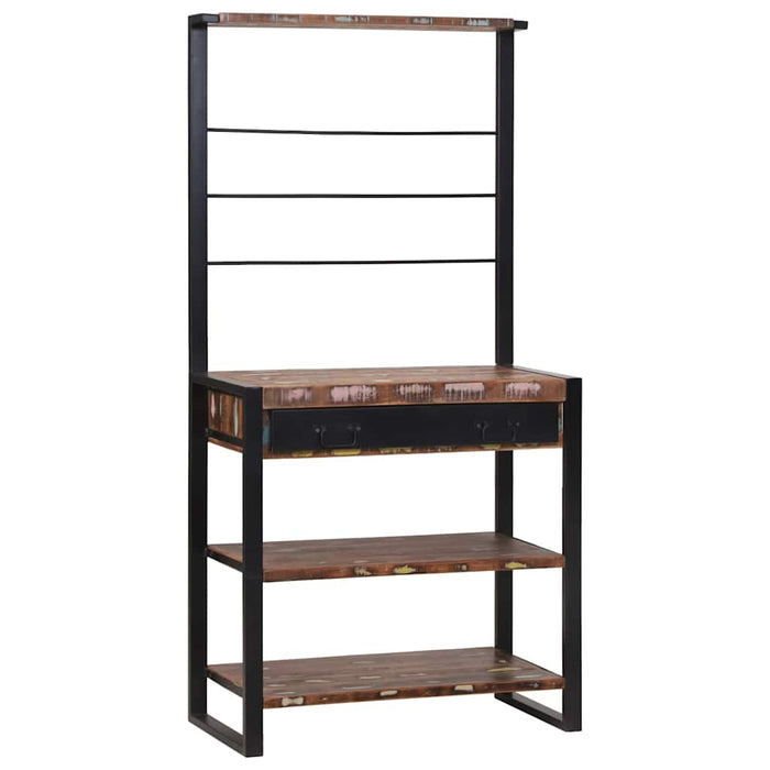 Raft de bucătărie Multicolour 80 x 40 x 160 cm - WALTI WALTI