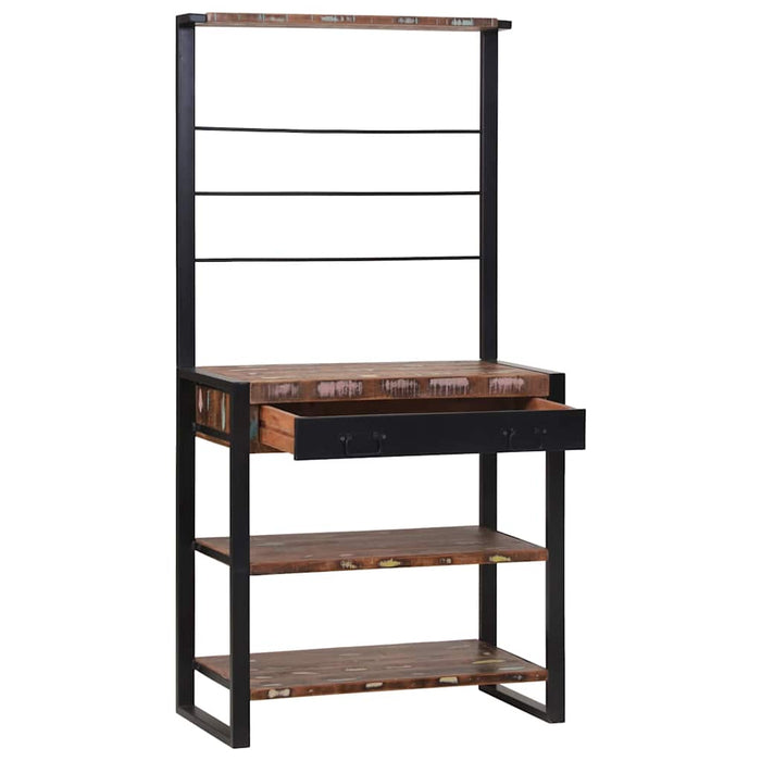 Raft de bucătărie Multicolour 80 x 40 x 160 cm - WALTI WALTI