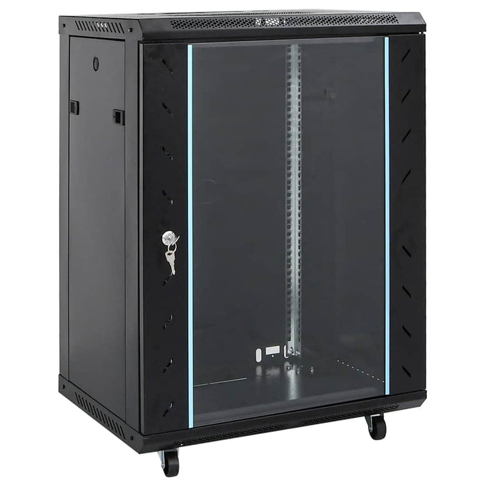 Dulap de server, 15U, 19" IP20, negru, 60x45x86 cm WALTI