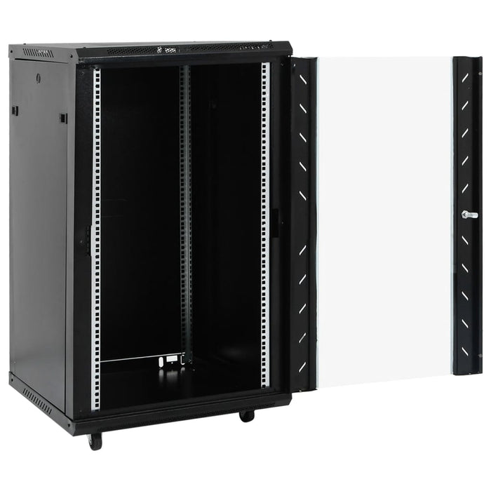 Dulap de server, 18U, 19" IP20, negru, 60x60x100 cm - WALTI WALTI
