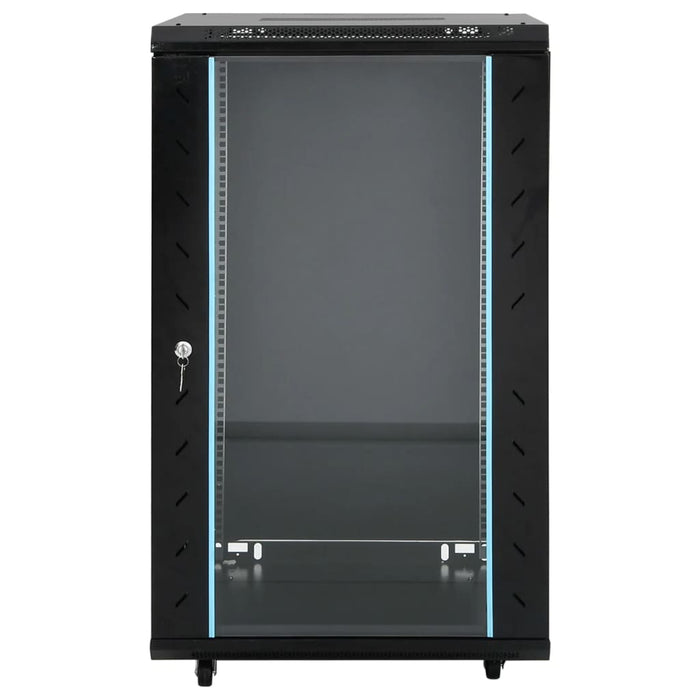 Dulap de server, 18U, 19" IP20, negru, 60x60x100 cm - WALTI WALTI