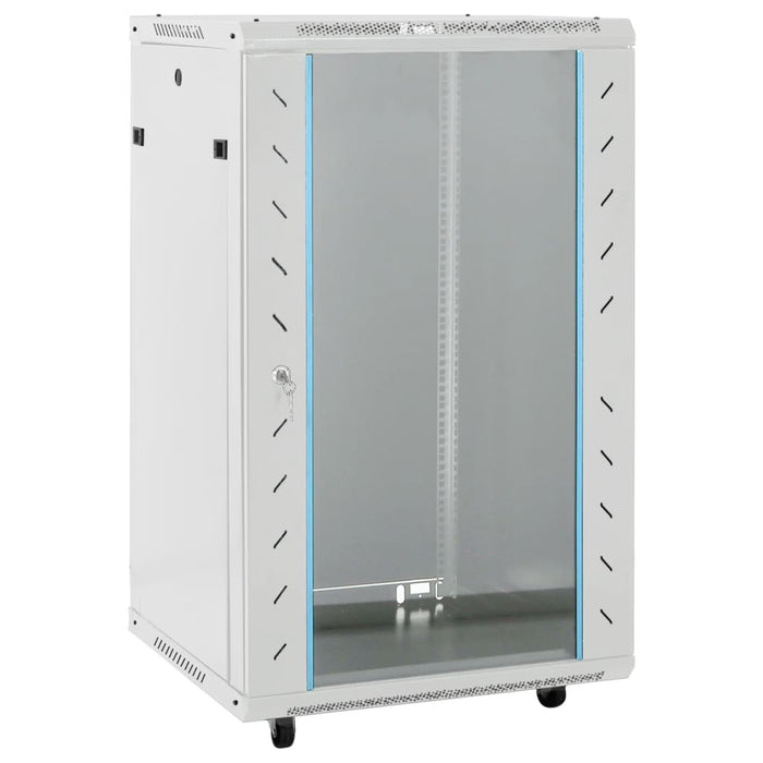 Dulap de server, 18U, 19" IP20, gri, 60x60x100 cm - WALTI WALTI