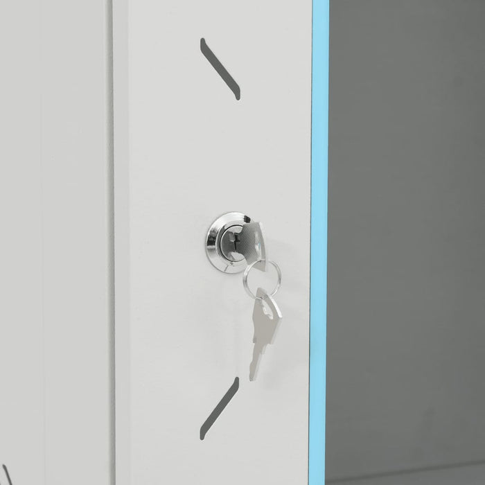 Dulap de server, 18U, 19" IP20, gri, 60x60x100 cm - WALTI WALTI