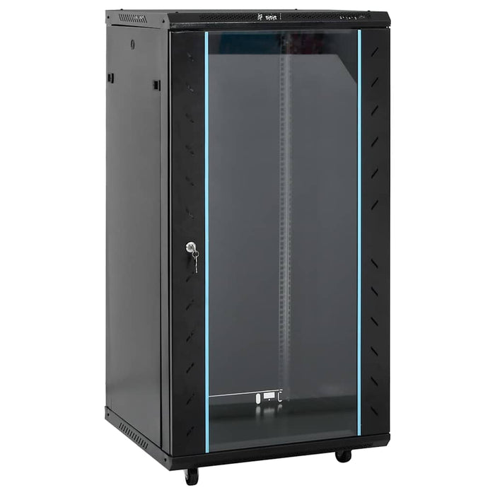 Dulap de server, 22U, 19" IP20, negru, 60x60x120 cm - WALTI WALTI