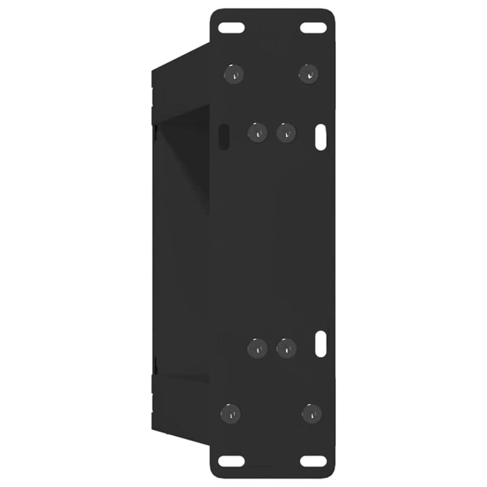 Picioare pentru măsuță de cafea în formă de U, 2 buc., negru, 30x(30-31) cm, oțel - WALTI WALTI