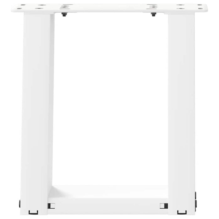 Picioare pentru măsuță de cafea în formă de U, 2 buc., alb, 30x(30-31) cm, oțel WALTI
