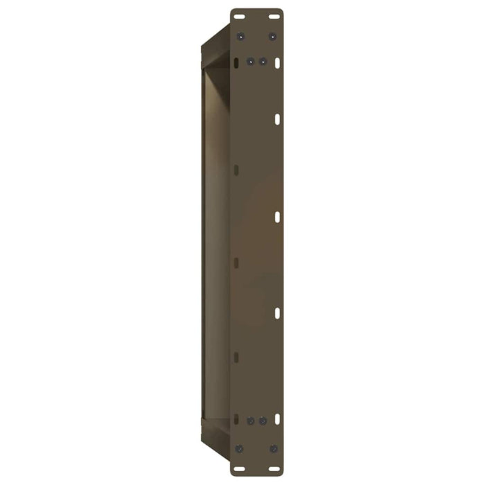 Picioare pentru măsuță de cafea în formă de U, 2 buc., oțel natural, 60 x (30-31) cm WALTI