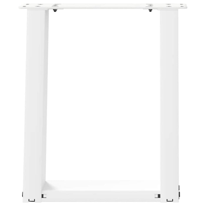 Picioare pentru măsuță de cafea în formă de U, 2 buc., alb, 28x(42-43) cm, oțel WALTI