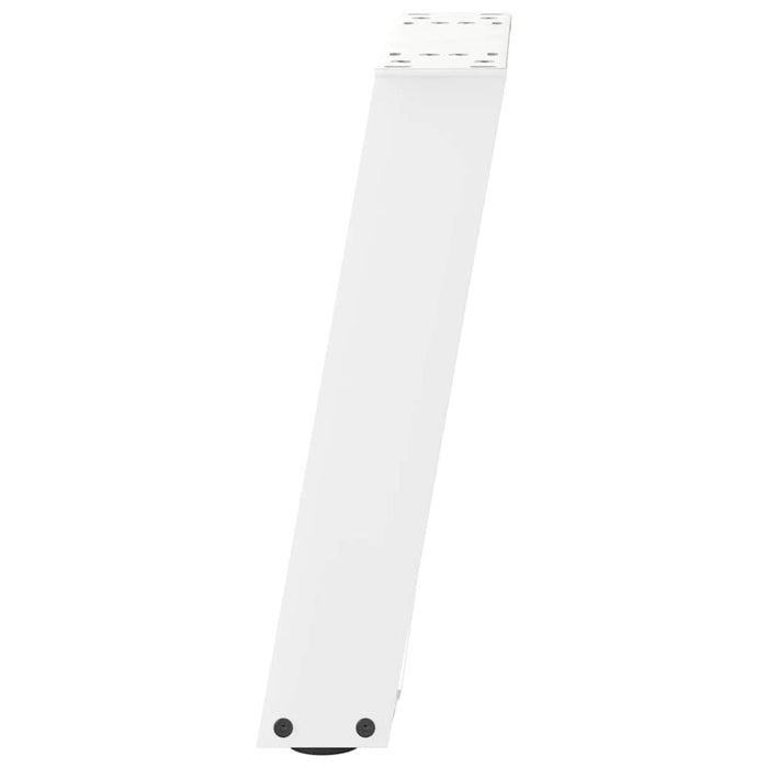 Picioare pentru măsuță de cafea în formă de U, 2 buc., alb, 28x(42-43) cm, oțel WALTI