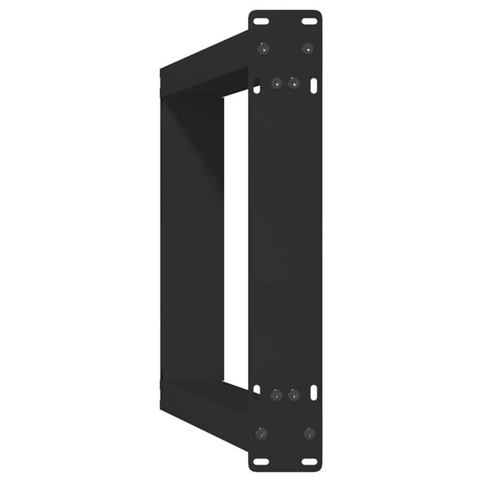 Picioare de masă consolă în formă de U, 2 buc., negru, 28x(72-73) cm, oțel WALTI