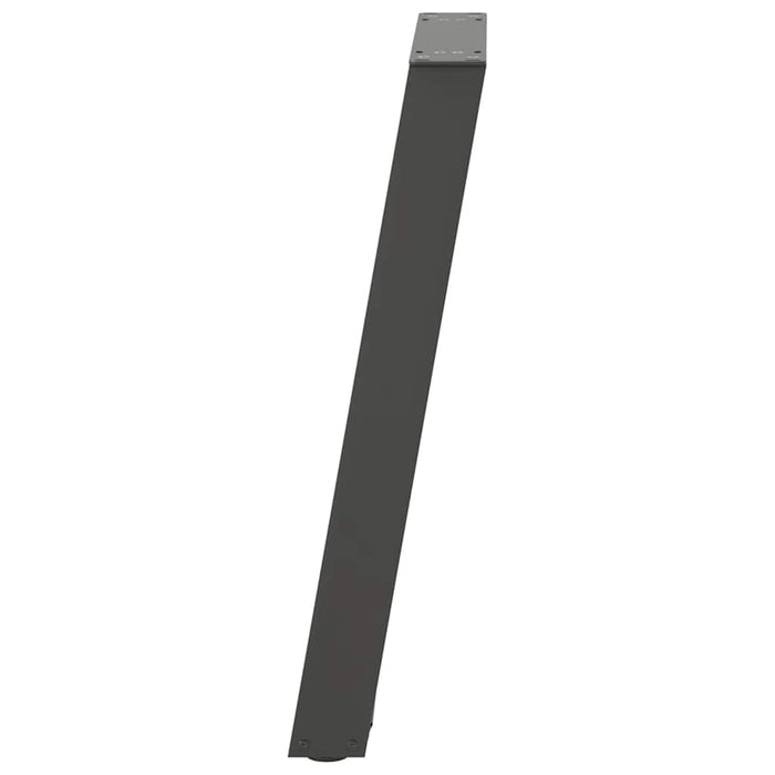 Picioare de masă consolă în formă de U, 2 buc., antracit, 28x(72-73) cm, oțel WALTI