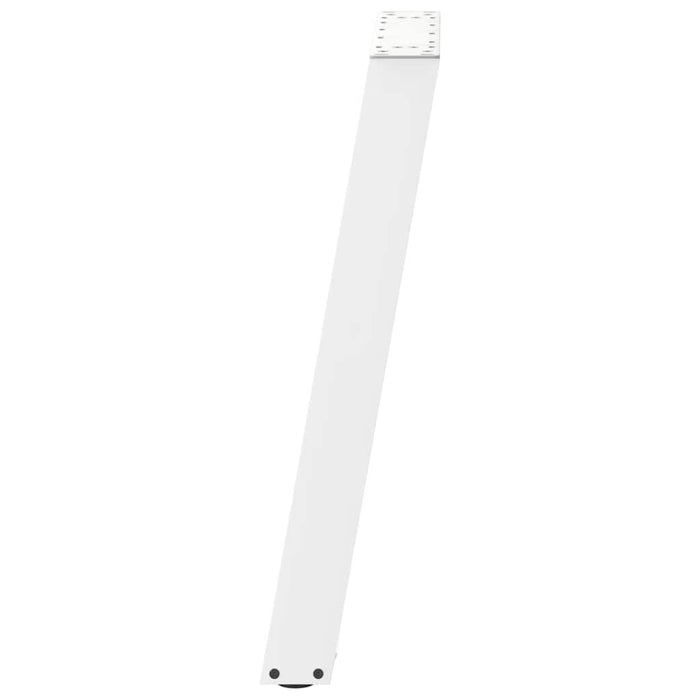 Picioare de masă în formă de U, 2 buc., alb, 50x(72-73) cm, oțel - WALTI WALTI