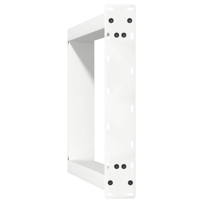 Picioare de masă în formă de U, 2 buc., alb, 50x(72-73) cm, oțel - WALTI WALTI
