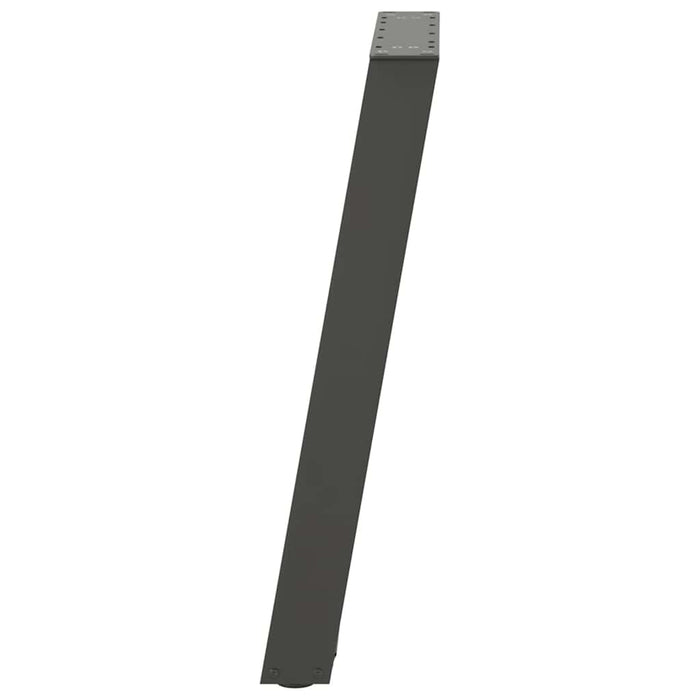 Picioare de masă în formă de U, 2 buc., antracit, 50x(72-73) cm, oțel WALTI