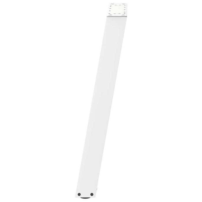 Picioare de masă în formă de U, 2 buc., alb, 60x(72-73) cm, oțel - WALTI WALTI
