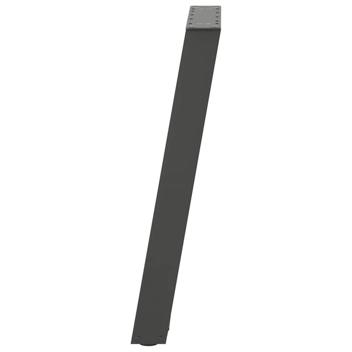 Picioare de masă în formă de U, 2 buc., antracit, 60x(72-73) cm, oțel WALTI