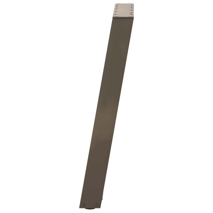 Picioare de masă în formă de U, 2 buc., oțel natural, 60 x (72-73) cm WALTI