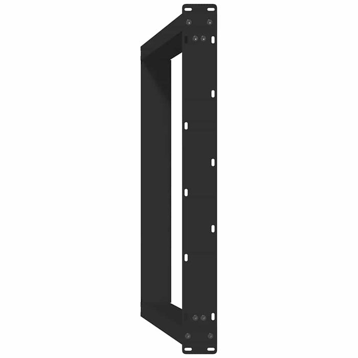 Picioare de masă în formă de U, 2 buc., negru, 70x(72-73) cm, oțel WALTI