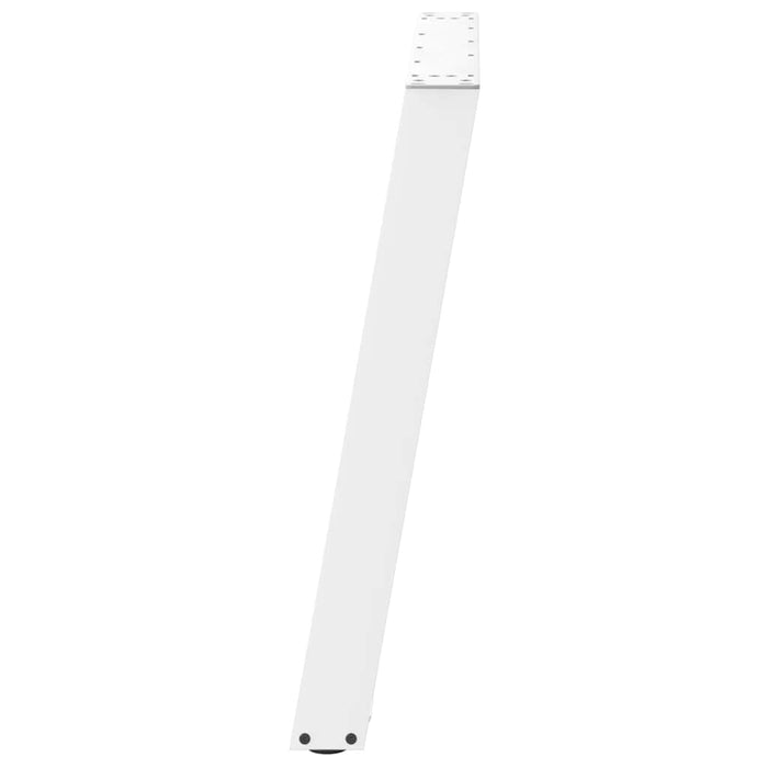 Picioare pentru masă în formă de U 2 buc alb 70x(72-73) cm oțel - WALTI WALTI