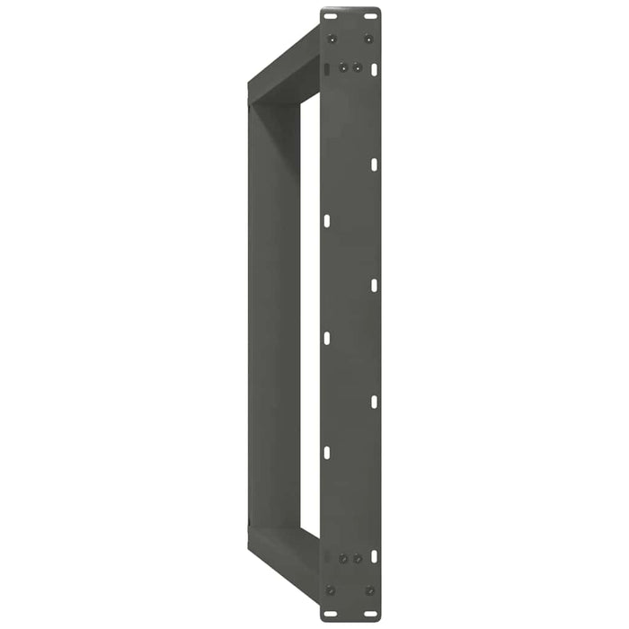 Picioare de masă în formă de U, 2 buc., antracit, 70x(72-73) cm, oțel - WALTI WALTI