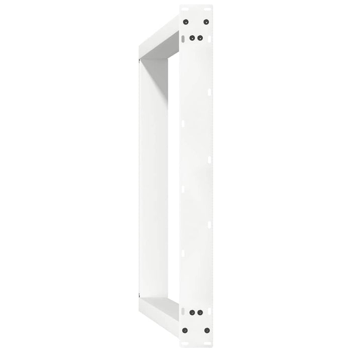 Picioare de masă în formă de U, 2 buc., alb, 80x(72-73) cm, oțel - WALTI WALTI