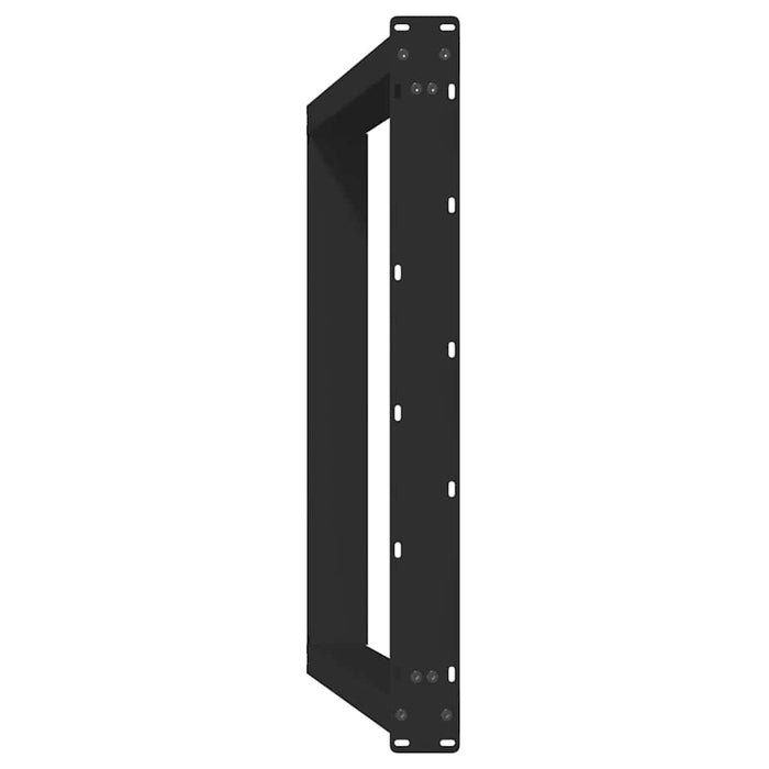 Picioare de masă în formă de U, 2 buc., negru, 90x(72-73) cm, oțel WALTI