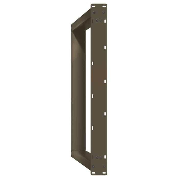 Picioare de masă în formă de U, 2 buc., oțel natural, 90x(72-73) cm WALTI