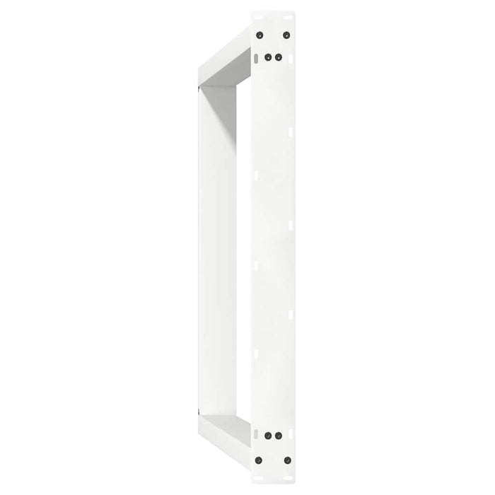 Picioare de masă în formă de U, 2 buc., alb, 100 x (72-73) cm, oțel WALTI
