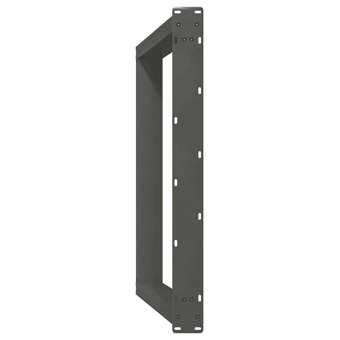 Picioare de masă în formă de U, 2 buc., antracit, 100x(72-73) cm, oțel WALTI