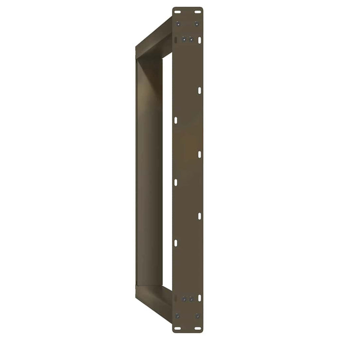 Picioare de masă în formă de U, 2 buc., oțel natural, 100 x (72-73) cm WALTI