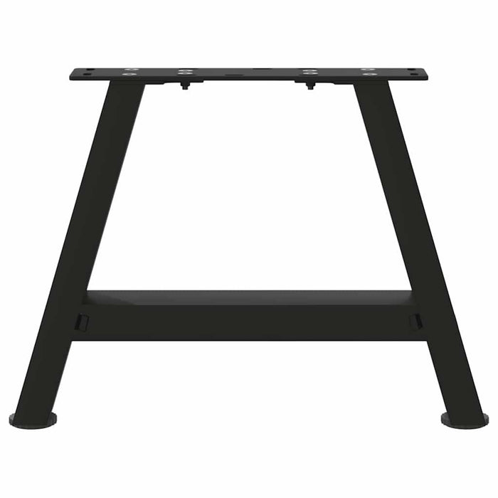 Picioare pentru măsuță de cafea în formă de A, 2 buc., negru, 30x(30-31) cm, oțel - WALTI WALTI