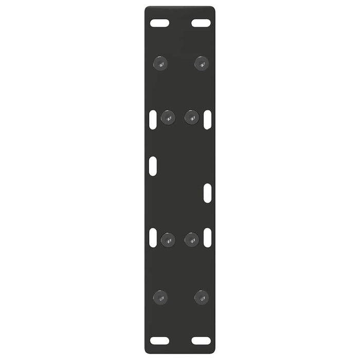 Picioare pentru măsuță de cafea în formă de A, 2 buc., negru, 30x(30-31) cm, oțel - WALTI WALTI